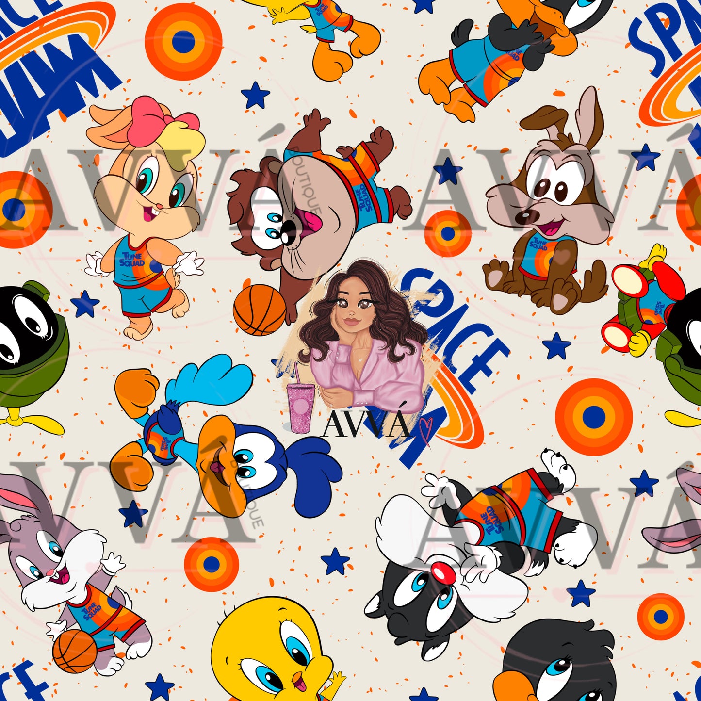 Space Jam Friends - Vinyl + Decal + Wrap