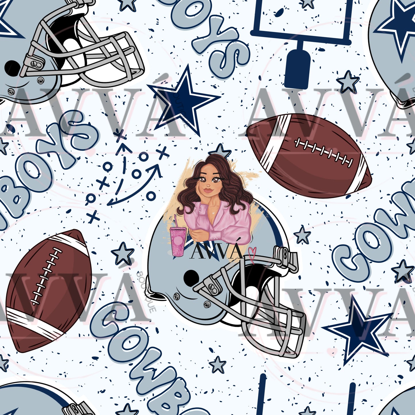 Dem Boyz Blue - Vinyl + Decal + Wrap