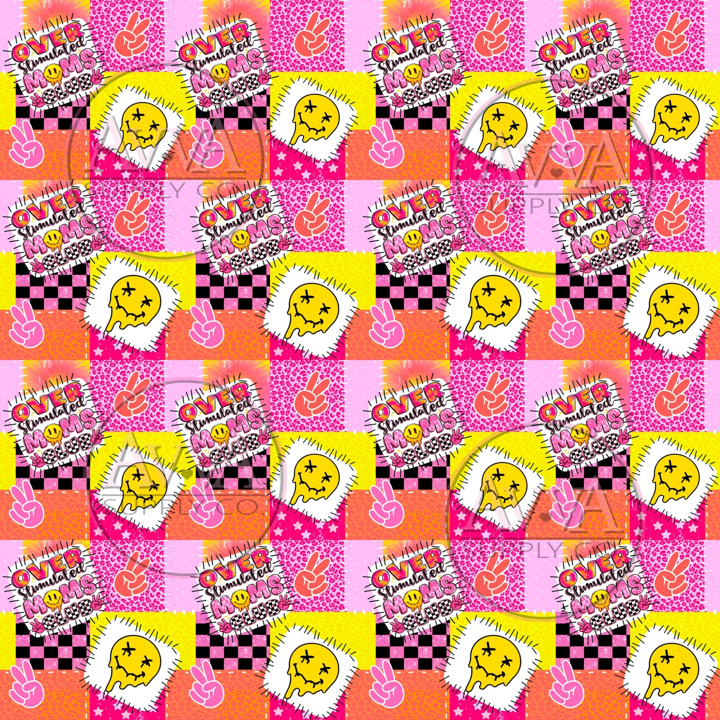 811 - Over stimulated Mom *Exclusive* - Decal