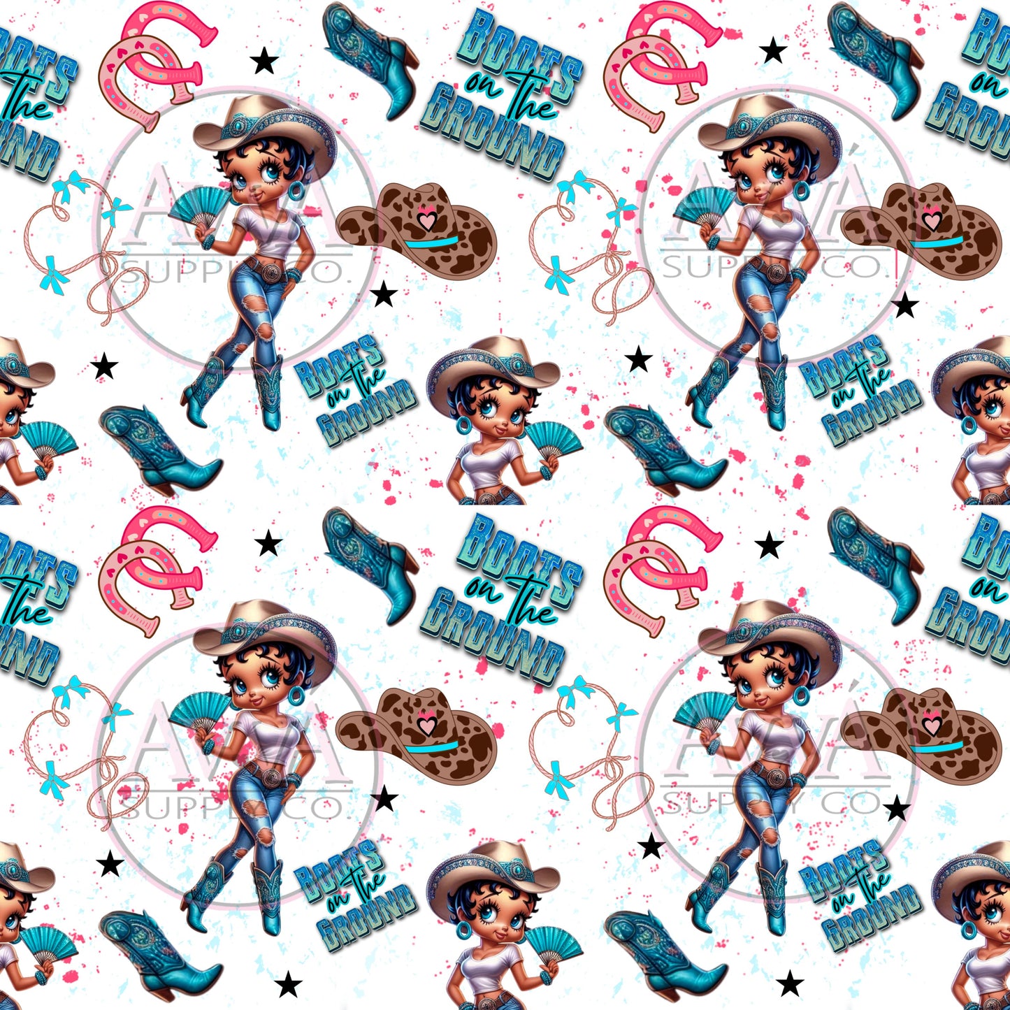 823 - Boots on the Ground Betty *Exclusive* - Vinyl + Decal + Wrap