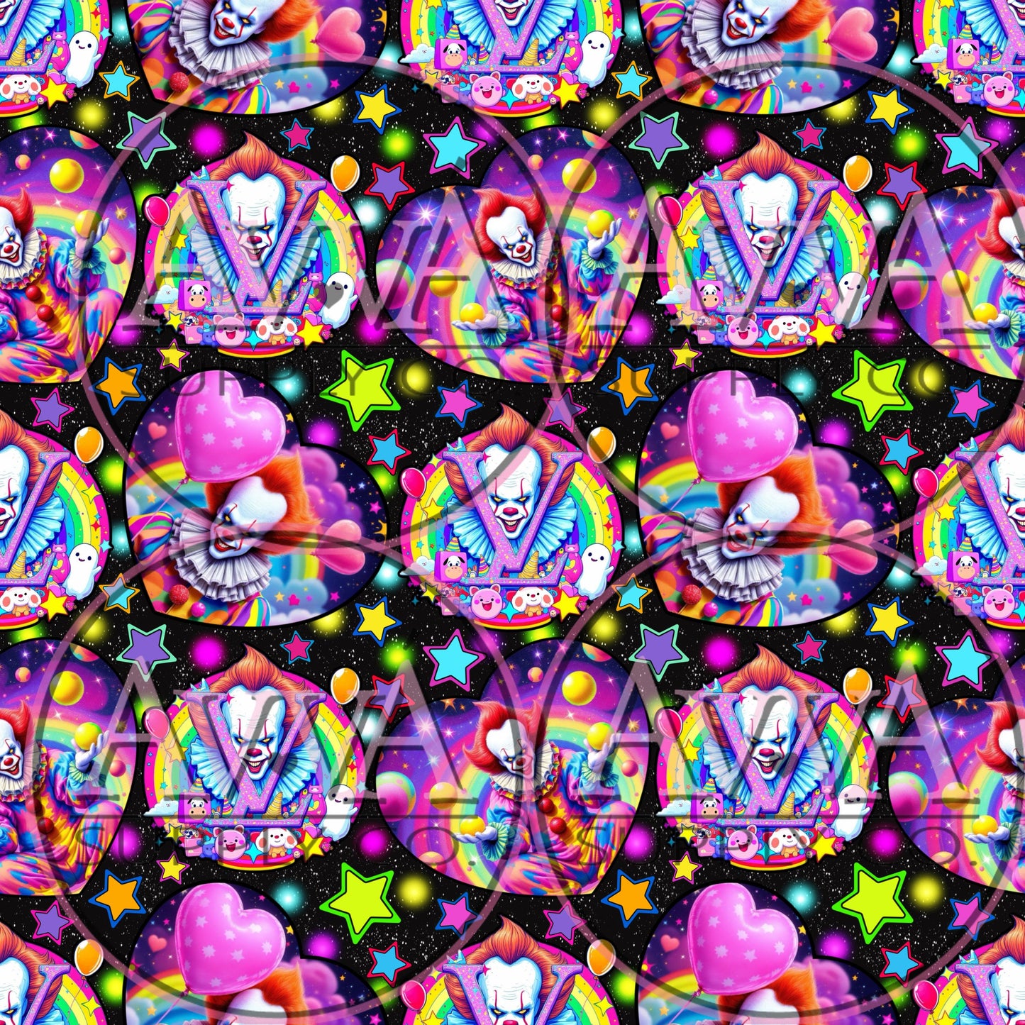 794 - Sunshine & Rainbows Horror - Decal