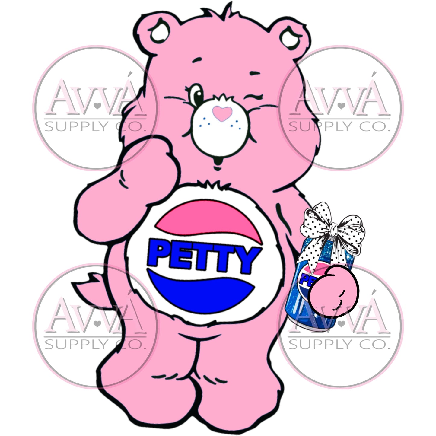 816 - Petty Bear *Exclusive* - Vinyl + Decal + Wrap