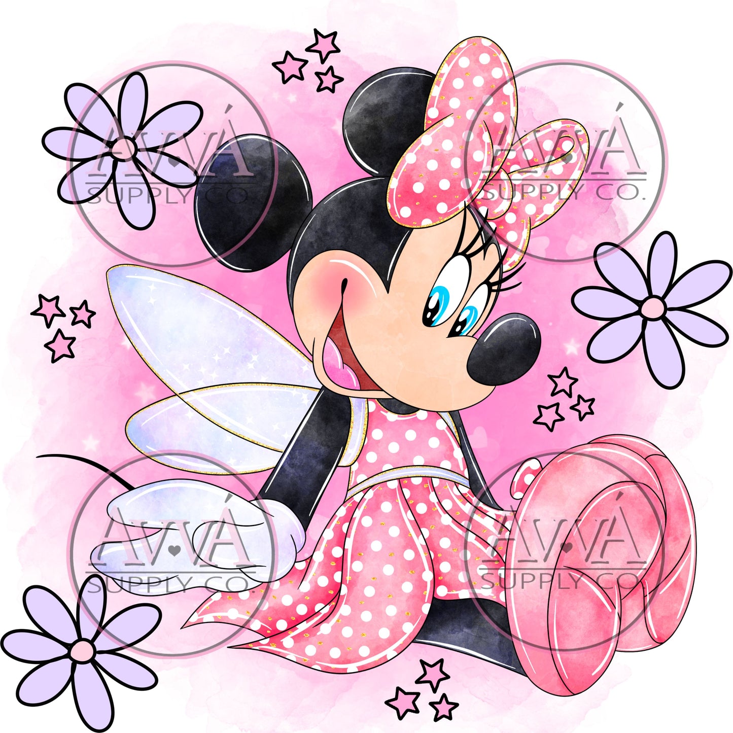 821 - Spring Fairy Mouse *Exclusive* - Vinyl + Decal + Wrap