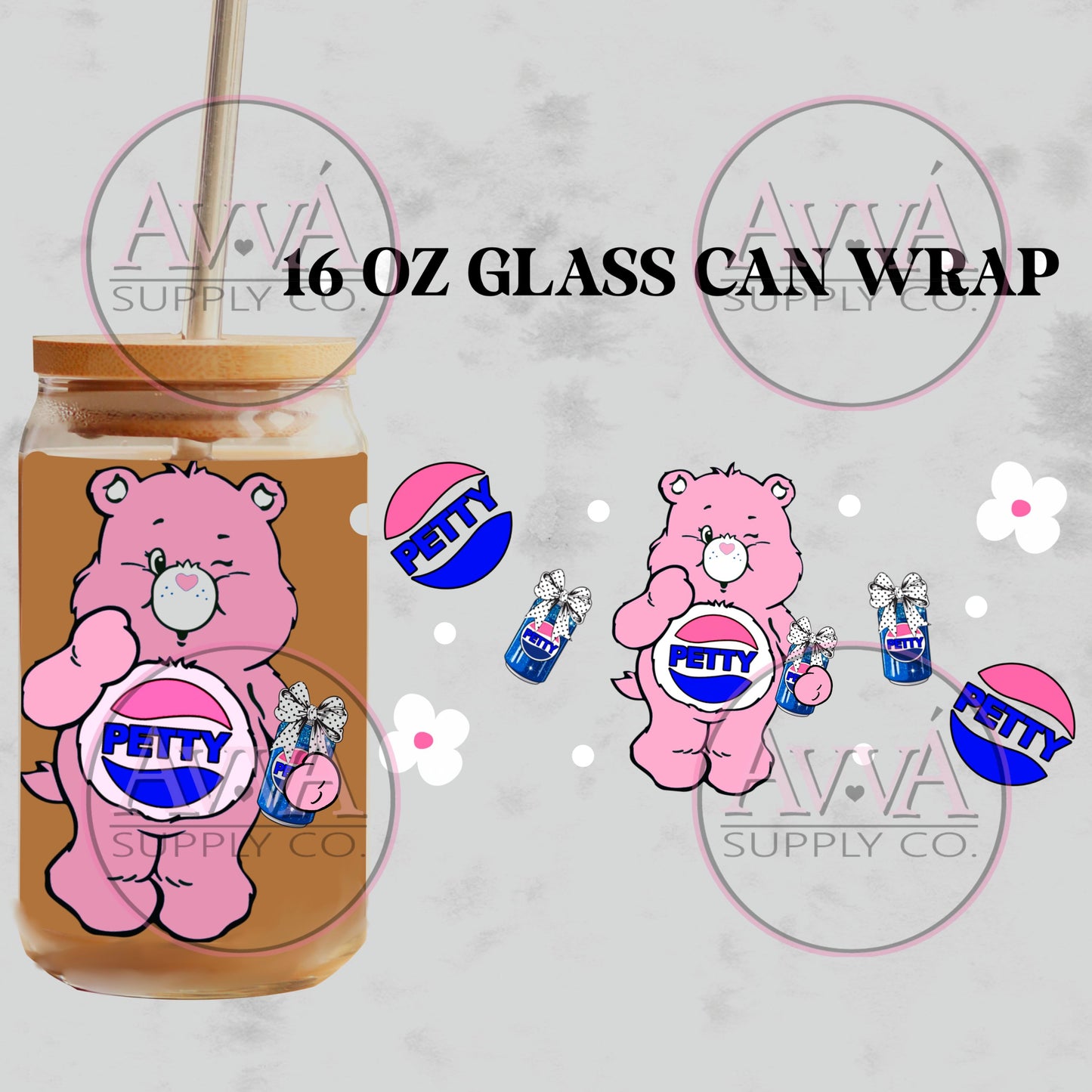 816 - Petty Bear *Exclusive* - Vinyl + Decal + Wrap
