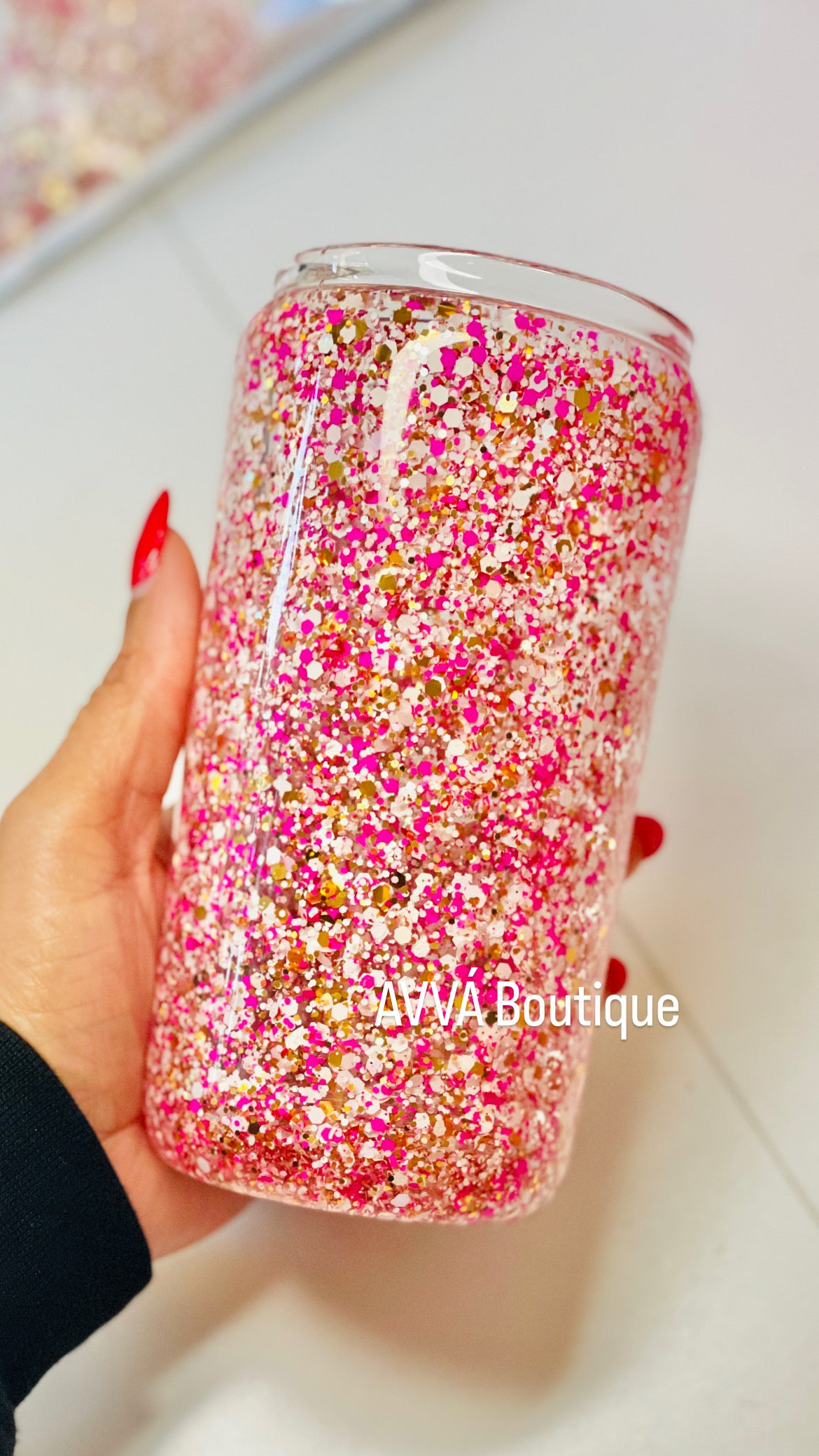 16oz Snow Globe Blank