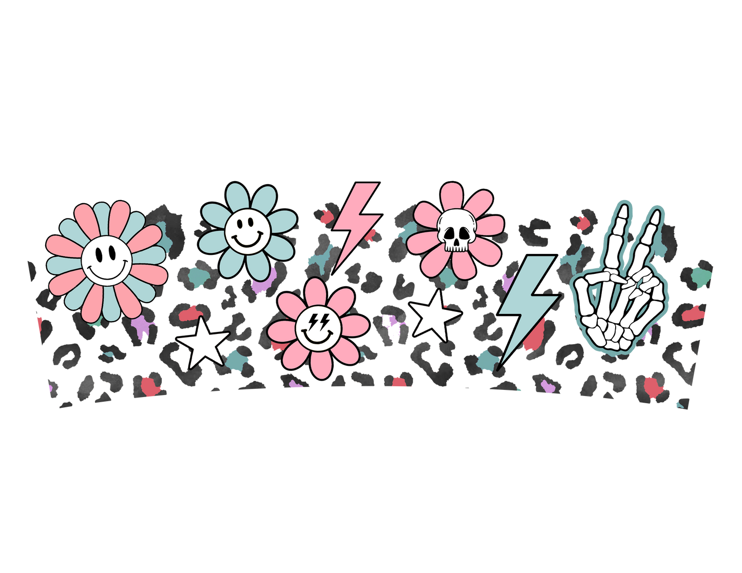 646 - Day You Deserve Skellie - 40oz Tumbler Wrap