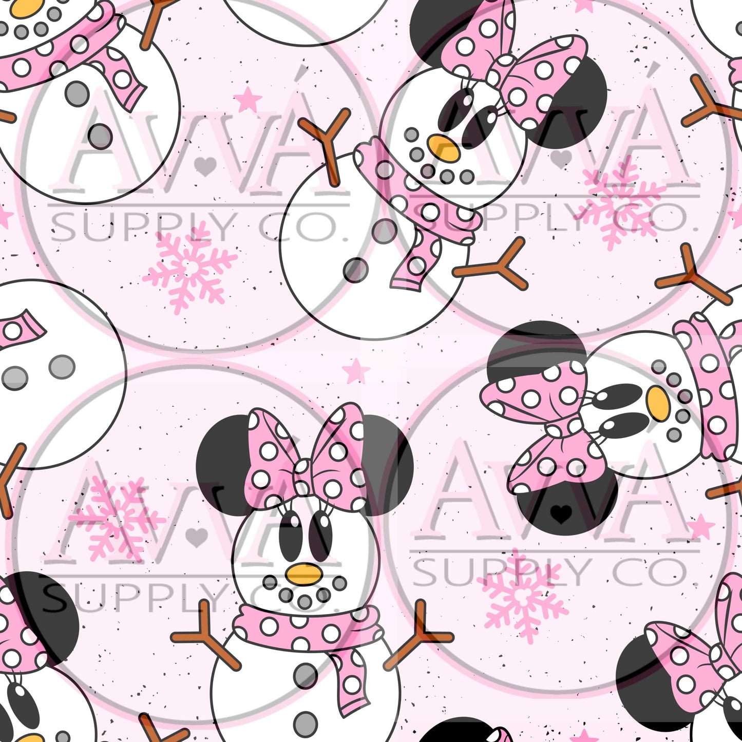 729 - Snowy Mouse - Vinyl + Wrap + Decal