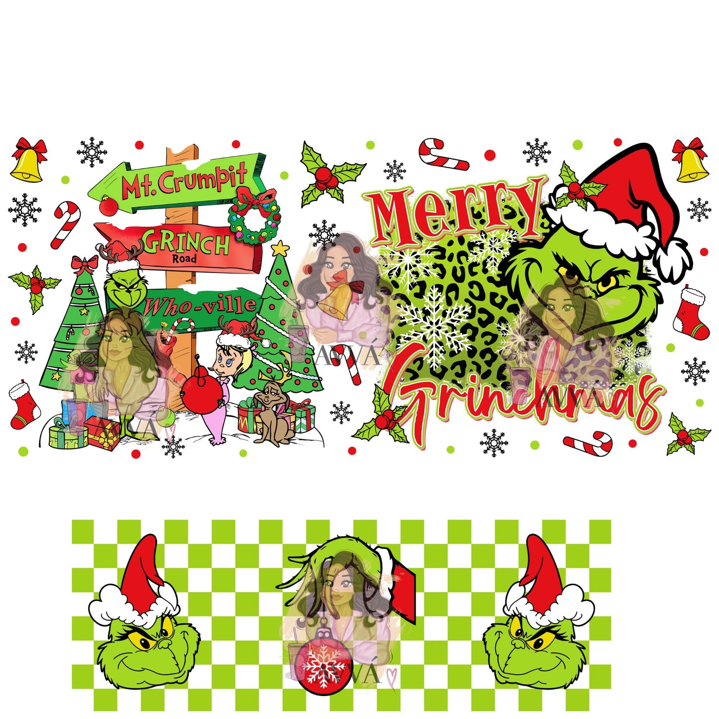 343 - G.F. 40oz UV DTF Tumbler Wrap