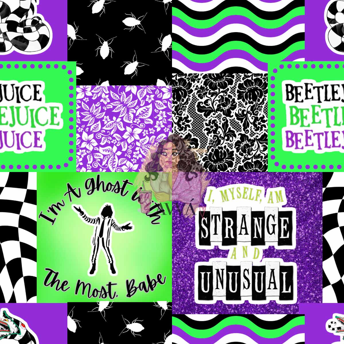 B. Juice Patchwork - 12x12