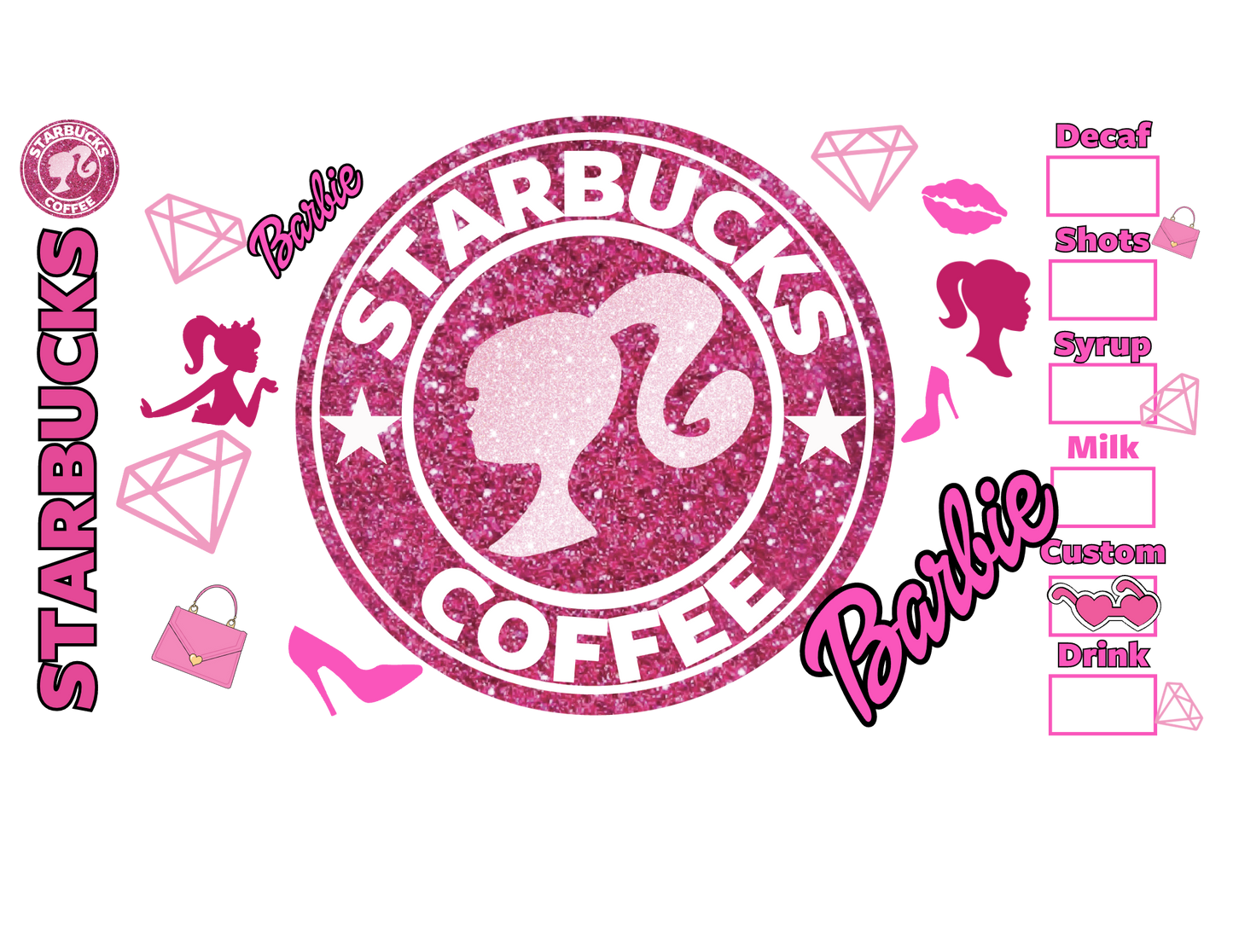 10 - Barbie GC UV DTF