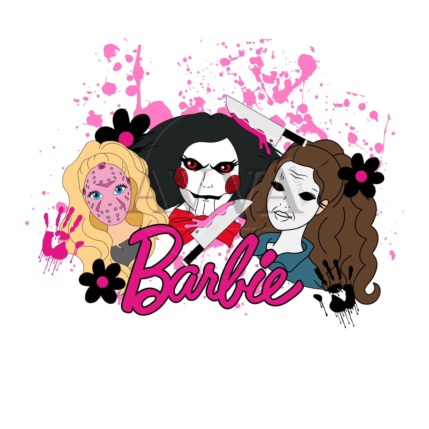 Barbs Saw Horror - Vinyl + Decal