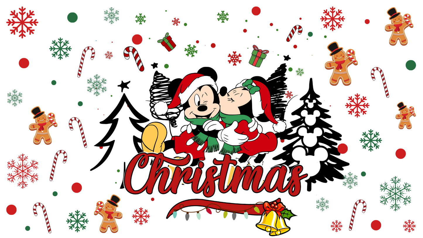 477 - Cute Mouse Couple Christmas