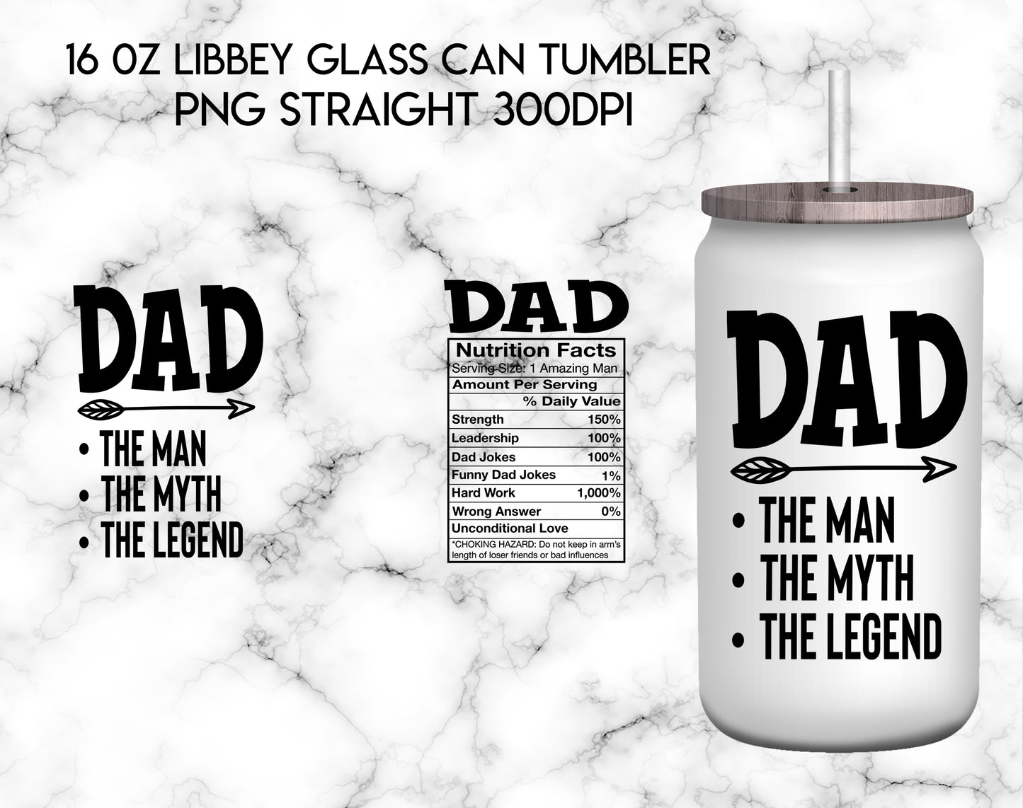 42 - Dad Nutrition UV DTF