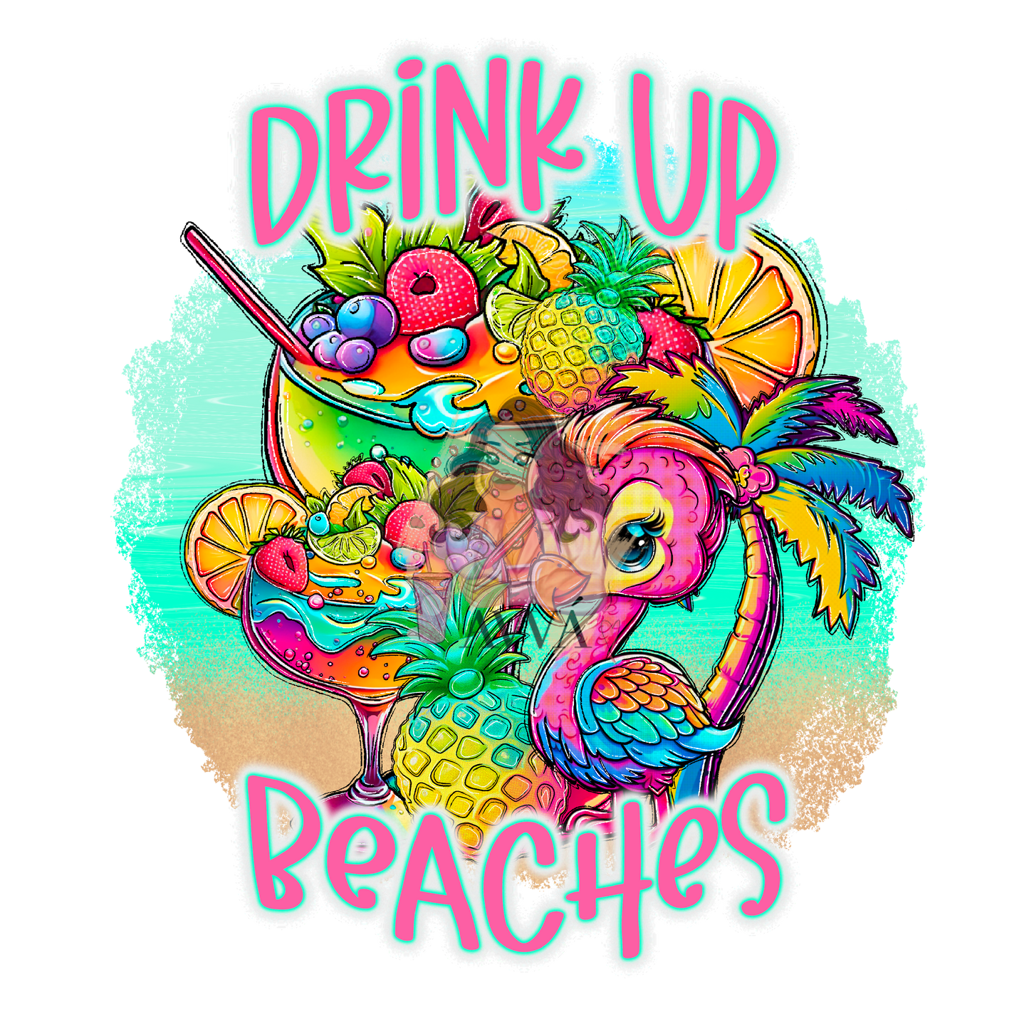 47 - Drink Up UV DTF