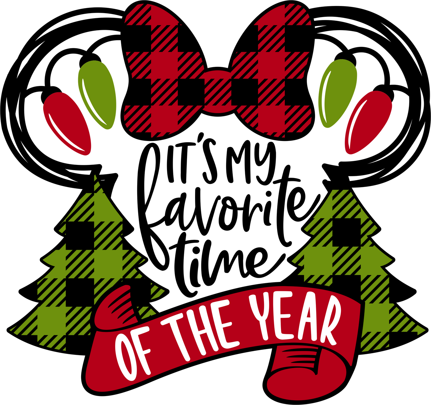 492 - Favorite Time of The Year UV DTF Decal