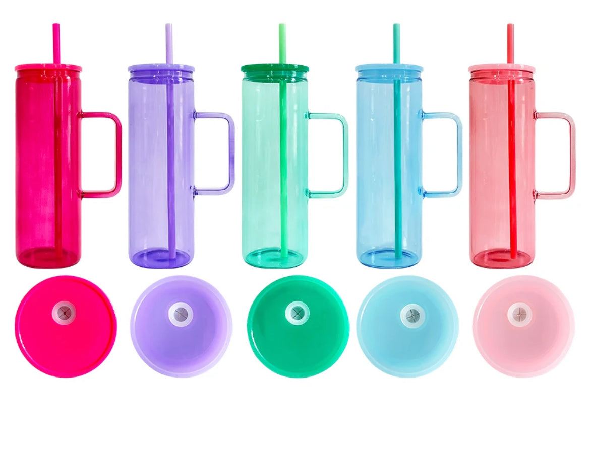 20oz Jelly Glass w Handle