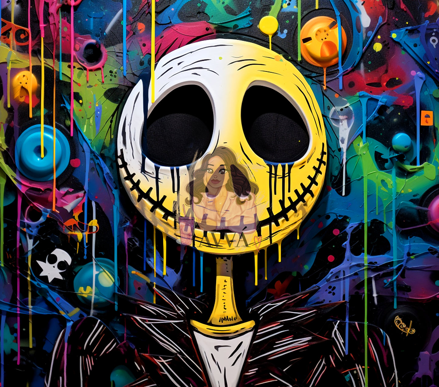 Graffiti JS Tumbler Wrap