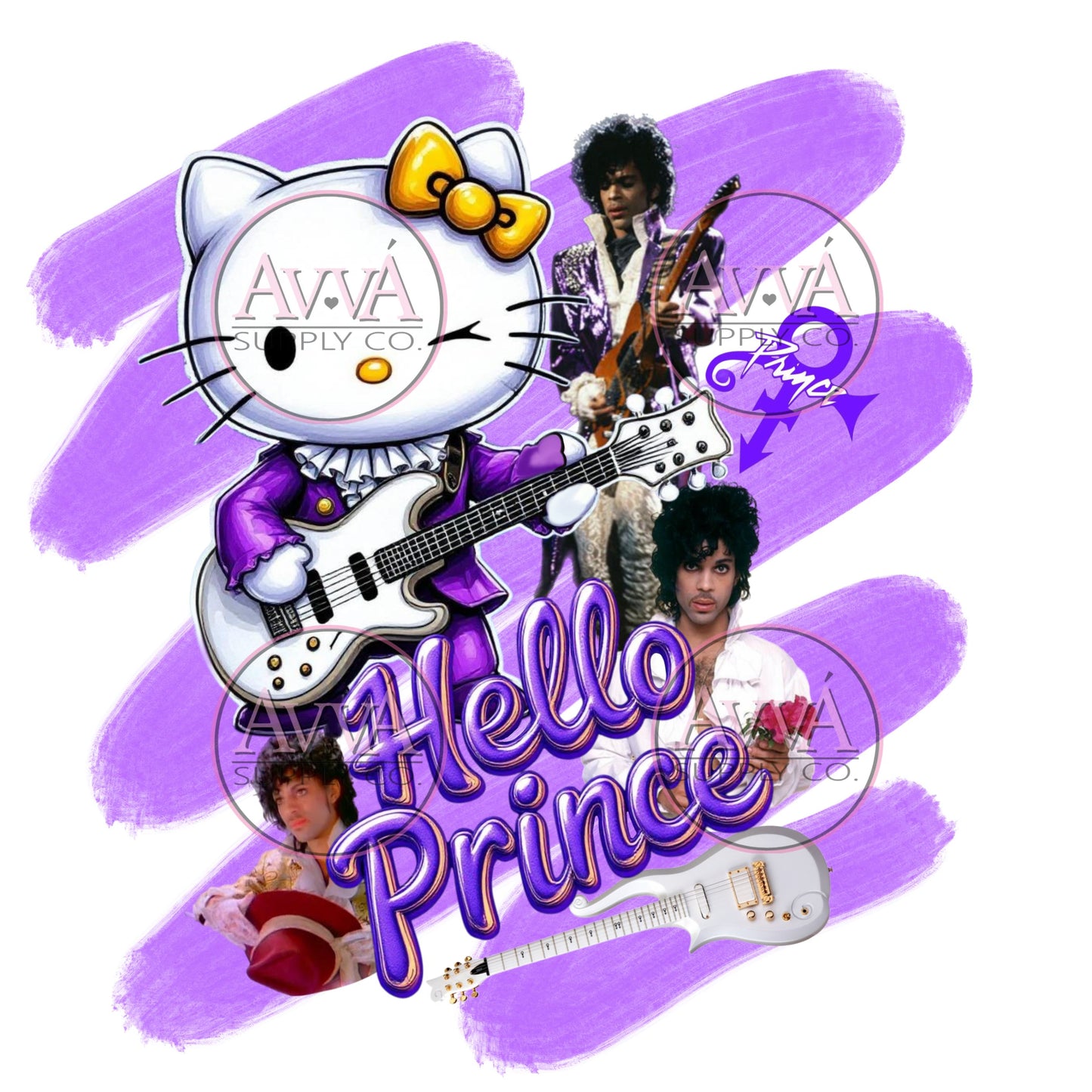 827 - Hello Prince - Vinyl + Decal