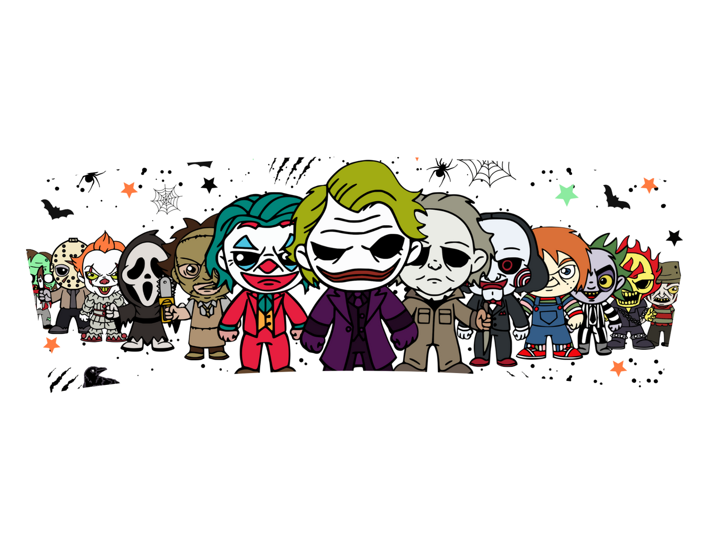 83 - Horror Babies Unite 40oz Tumbler Wrap