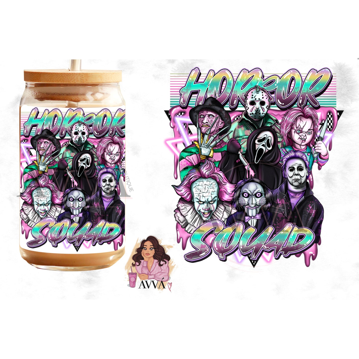 Horror Pastel - Vinyl + Decal