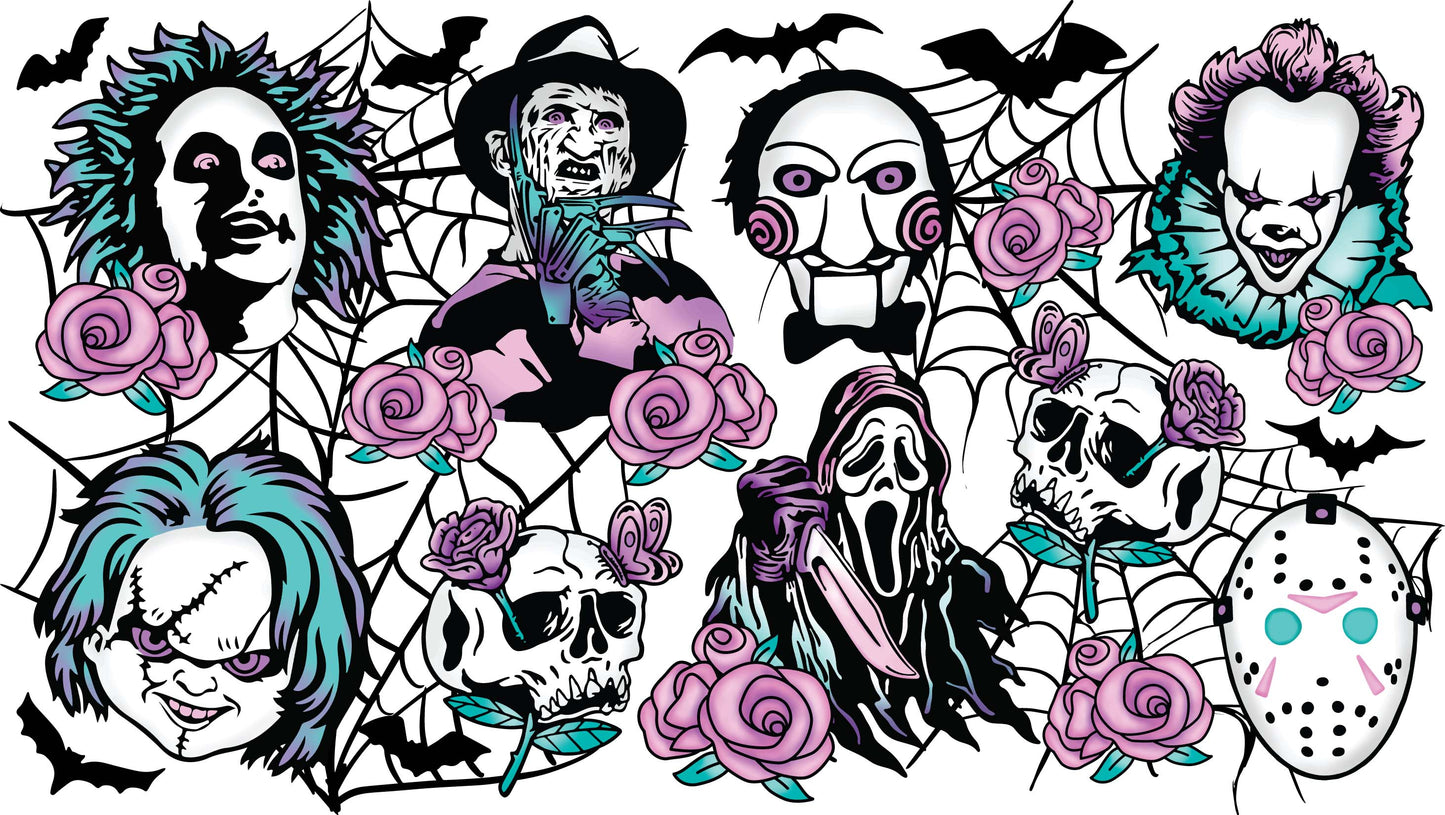 99 - Horrors Pastel UV DTF