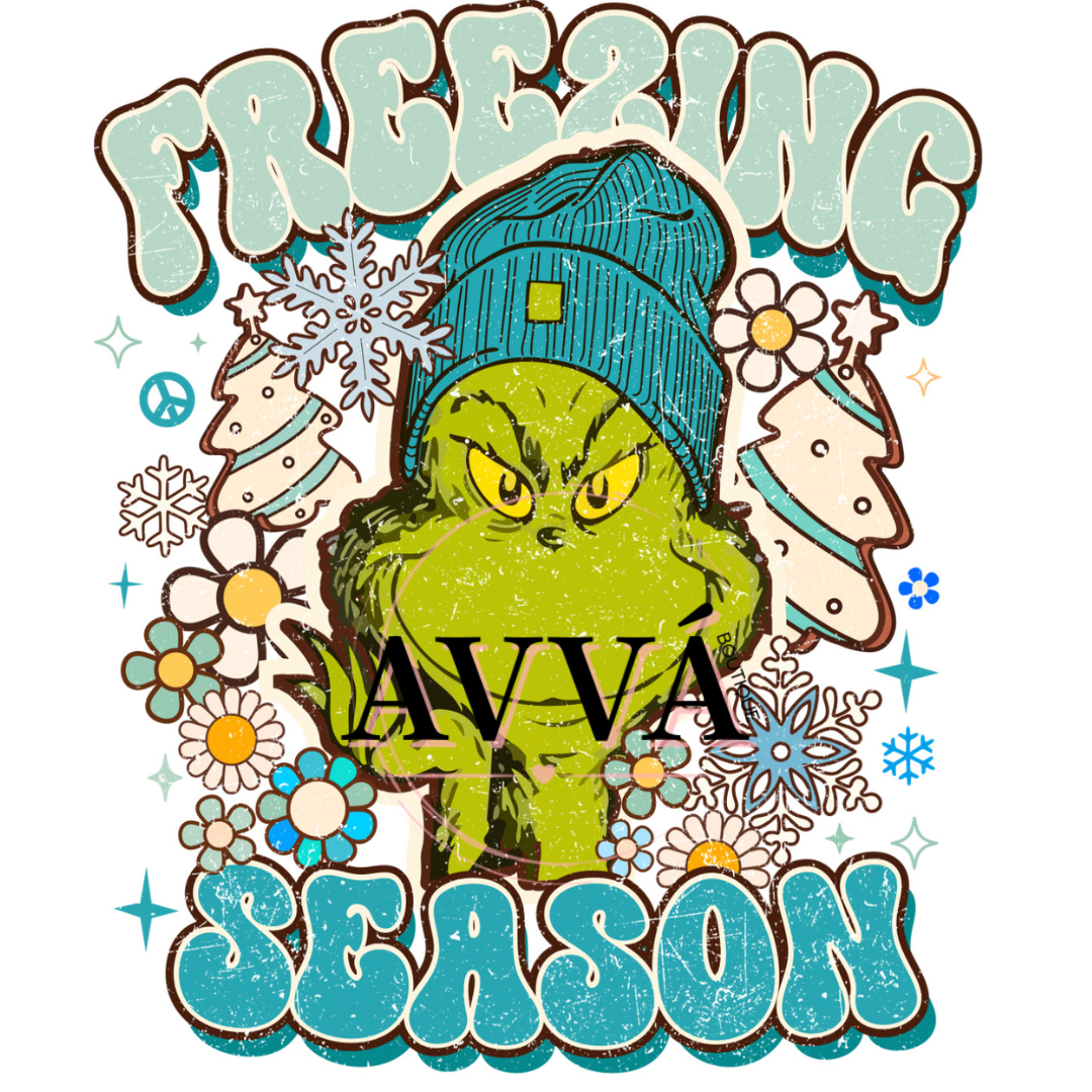 556 - Freezin’ Season Decal