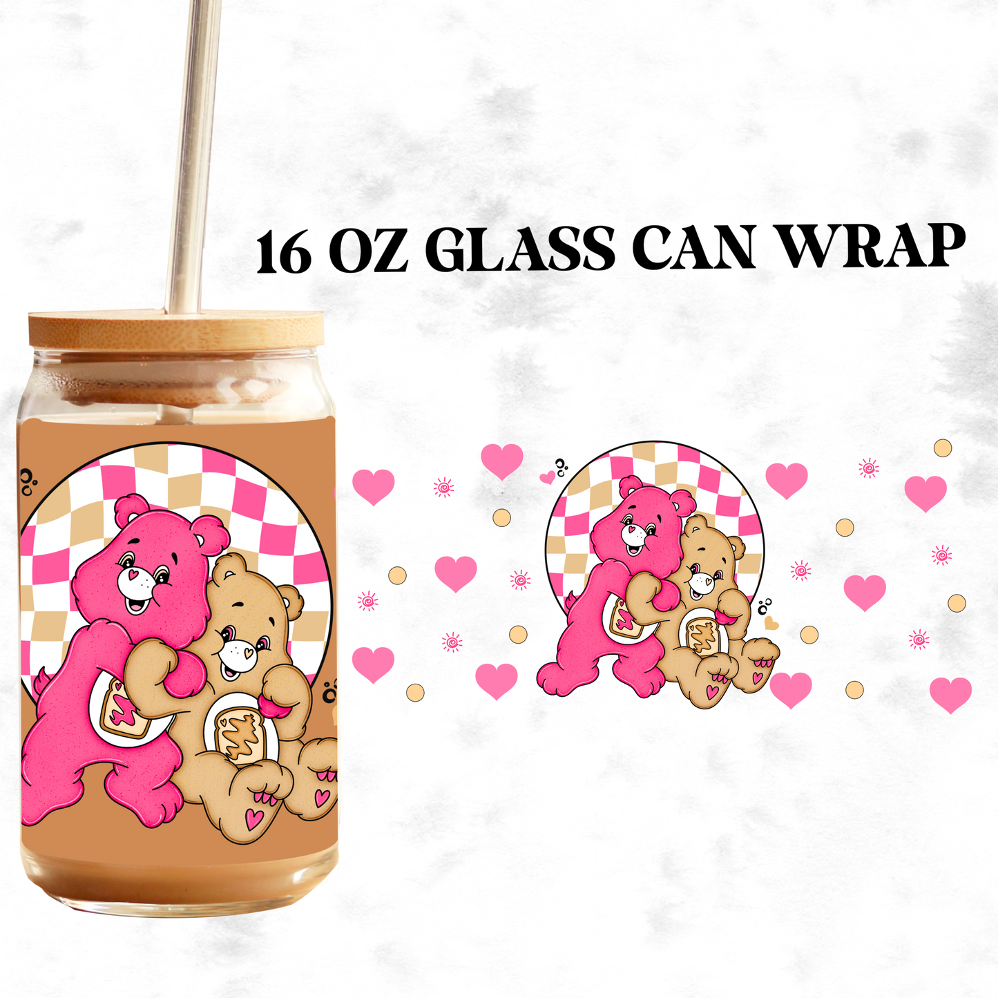 770 - PB&J Bears - Decal