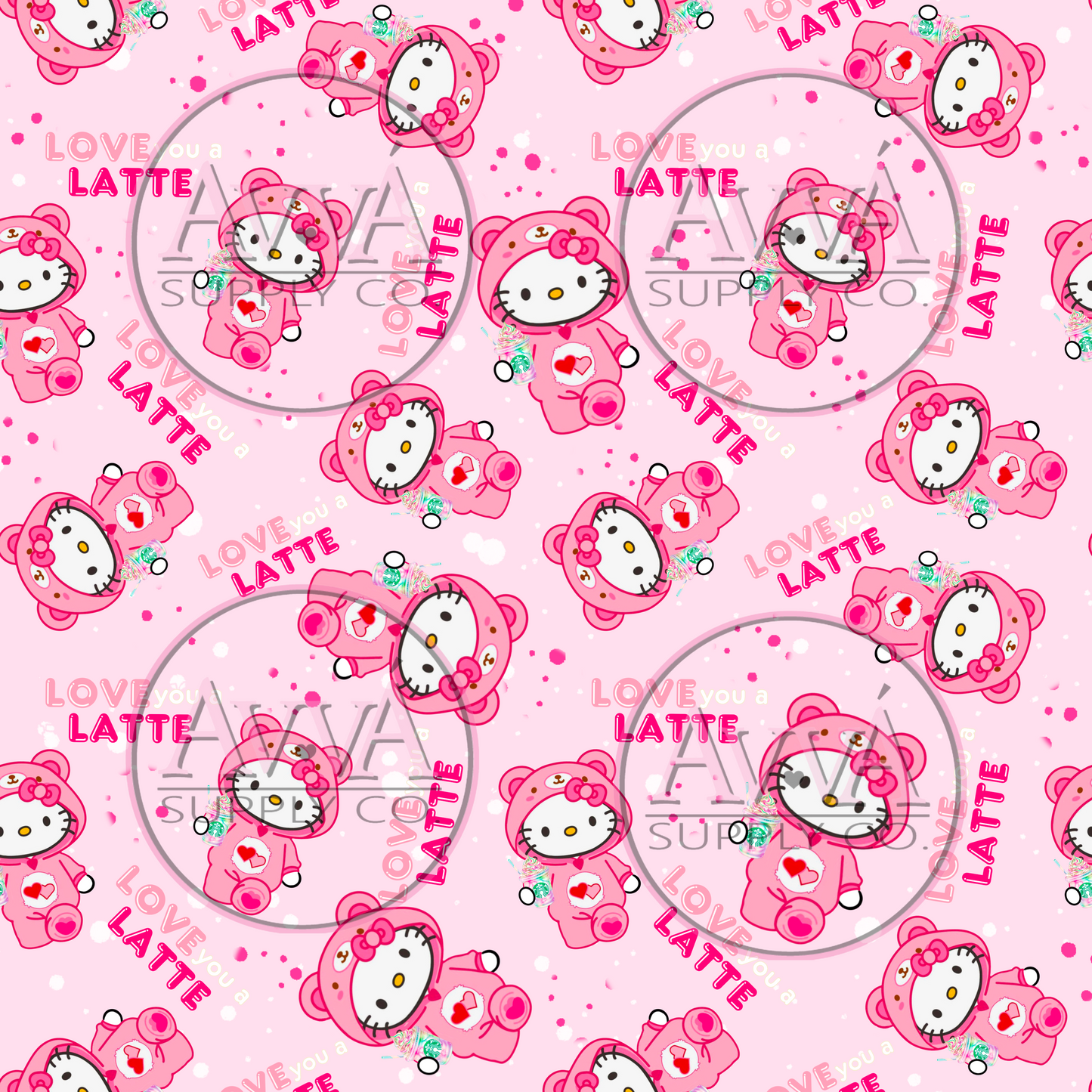 777 - HK Love You a Latte - Vinyl + Wrap + Decal