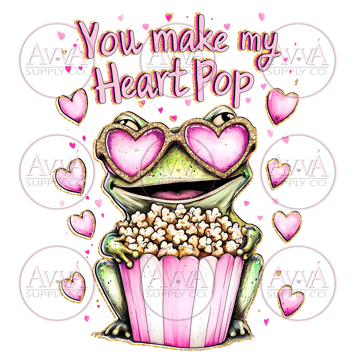 778 - Make My Heart Pop - Vinyl + Wrap + Decal