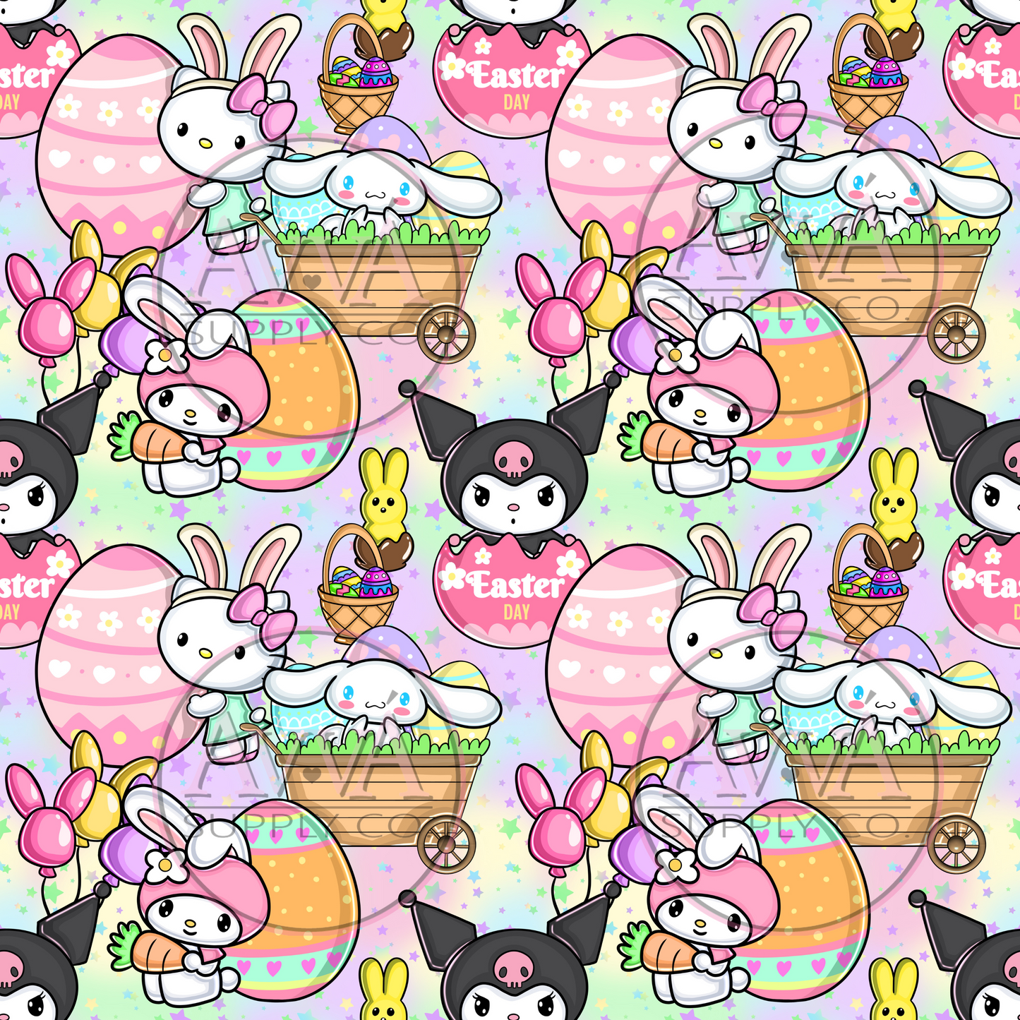 788 - Friends at Easter - Decal