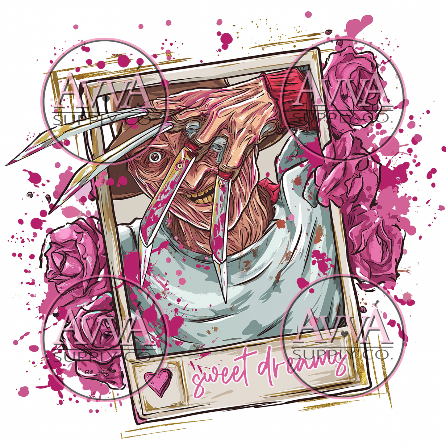 851 - Horror Polaroid - Decal