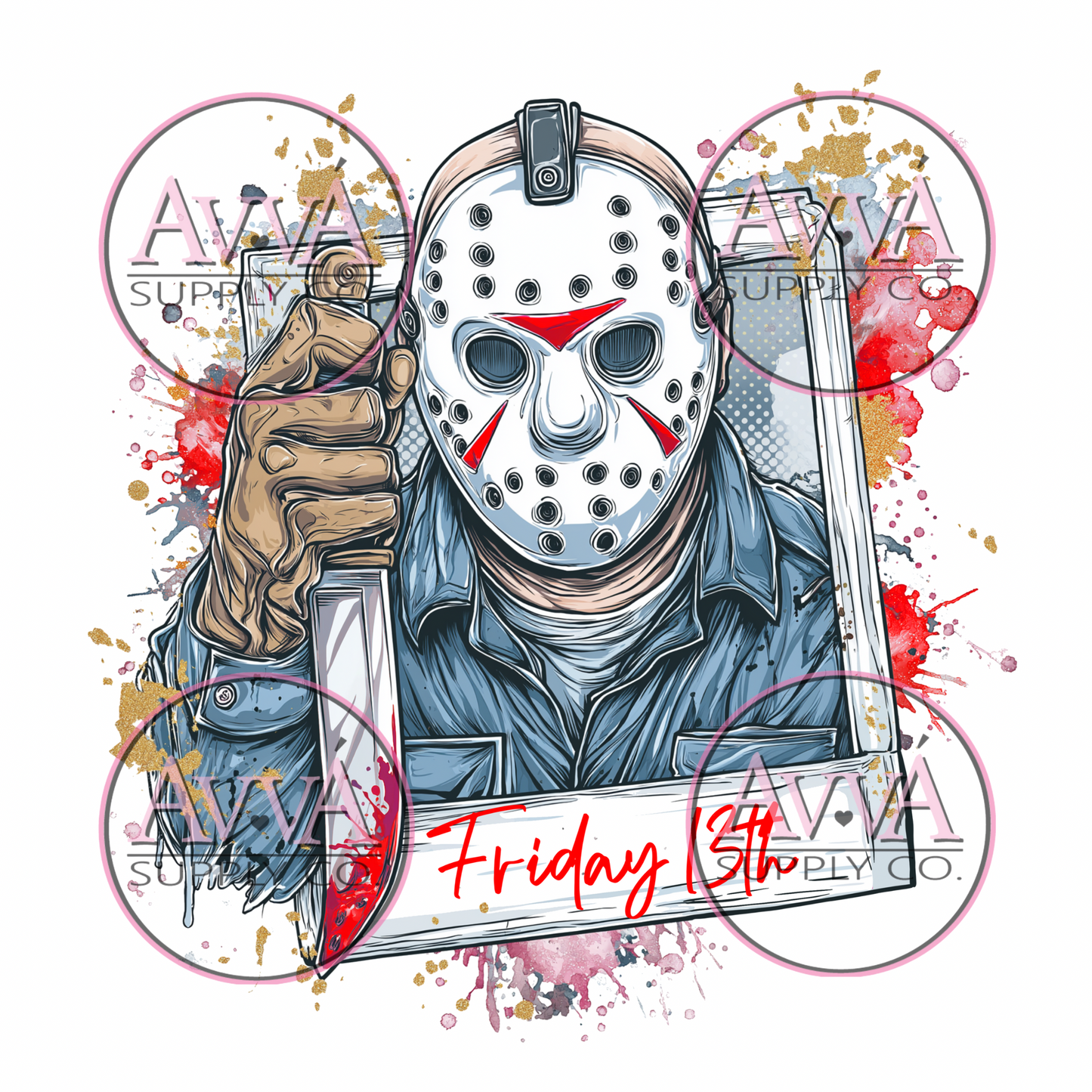 851 - Horror Polaroid - Decal