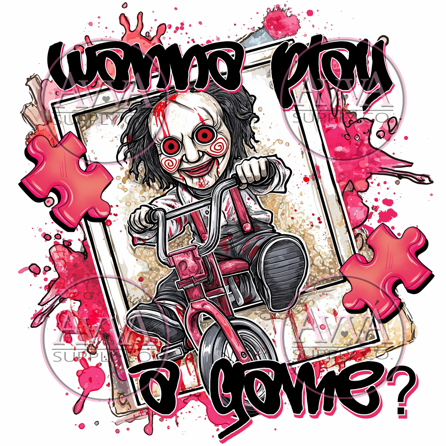 851 - Horror Polaroid - Decal