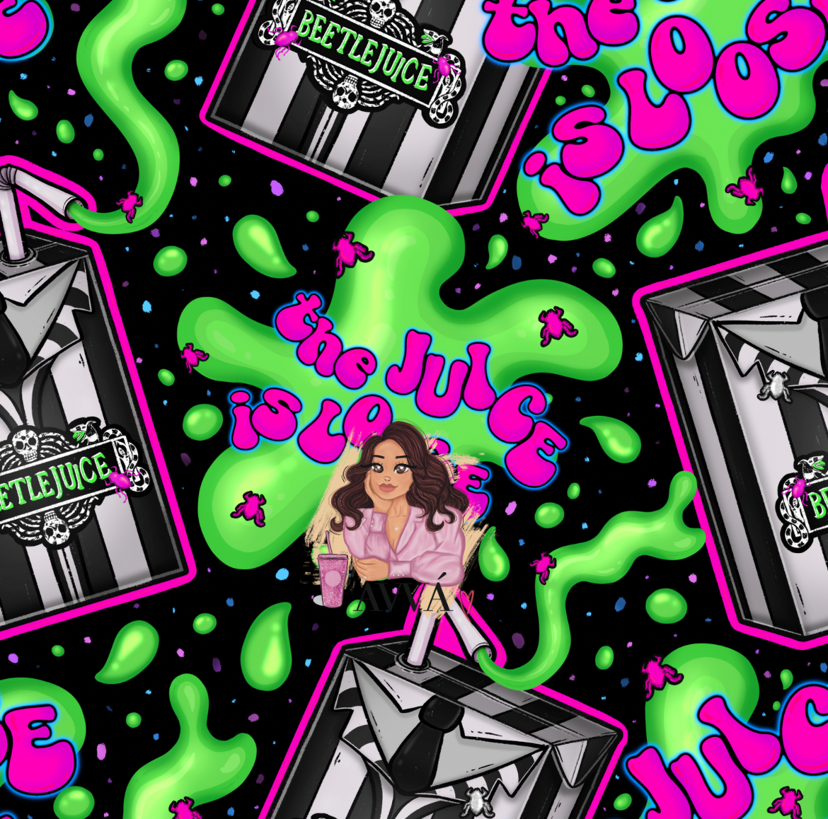 The Juice Pink 12x12