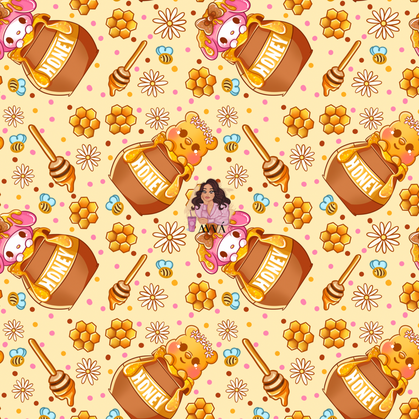 Bunny Honey  - Vinyl + Decal/Wrap Set