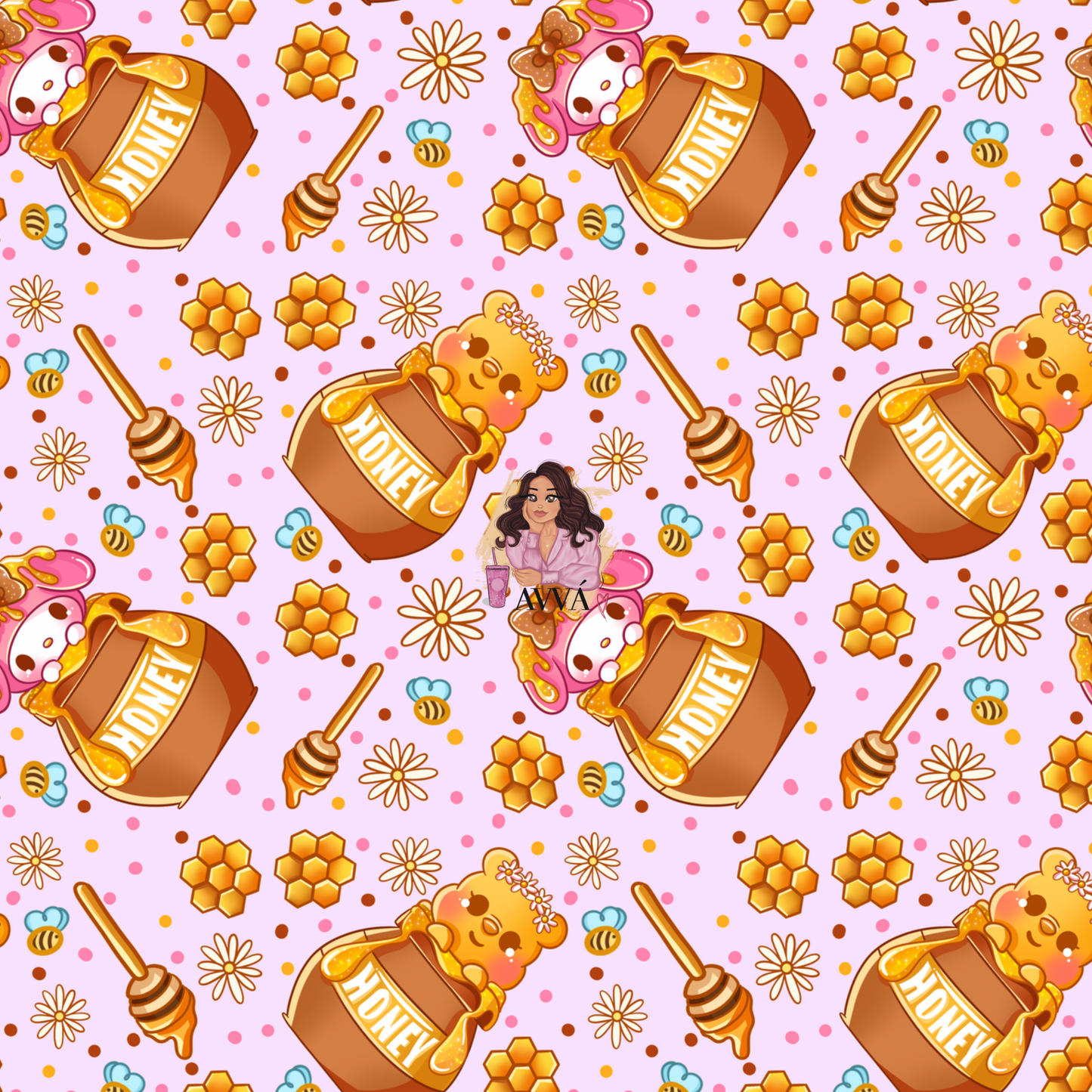 Bunny Honey  - Vinyl + Decal/Wrap Set