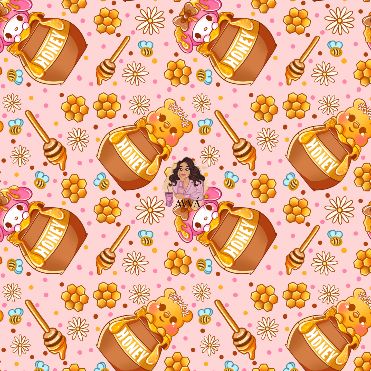 Bunny Honey  - Vinyl + Decal/Wrap Set