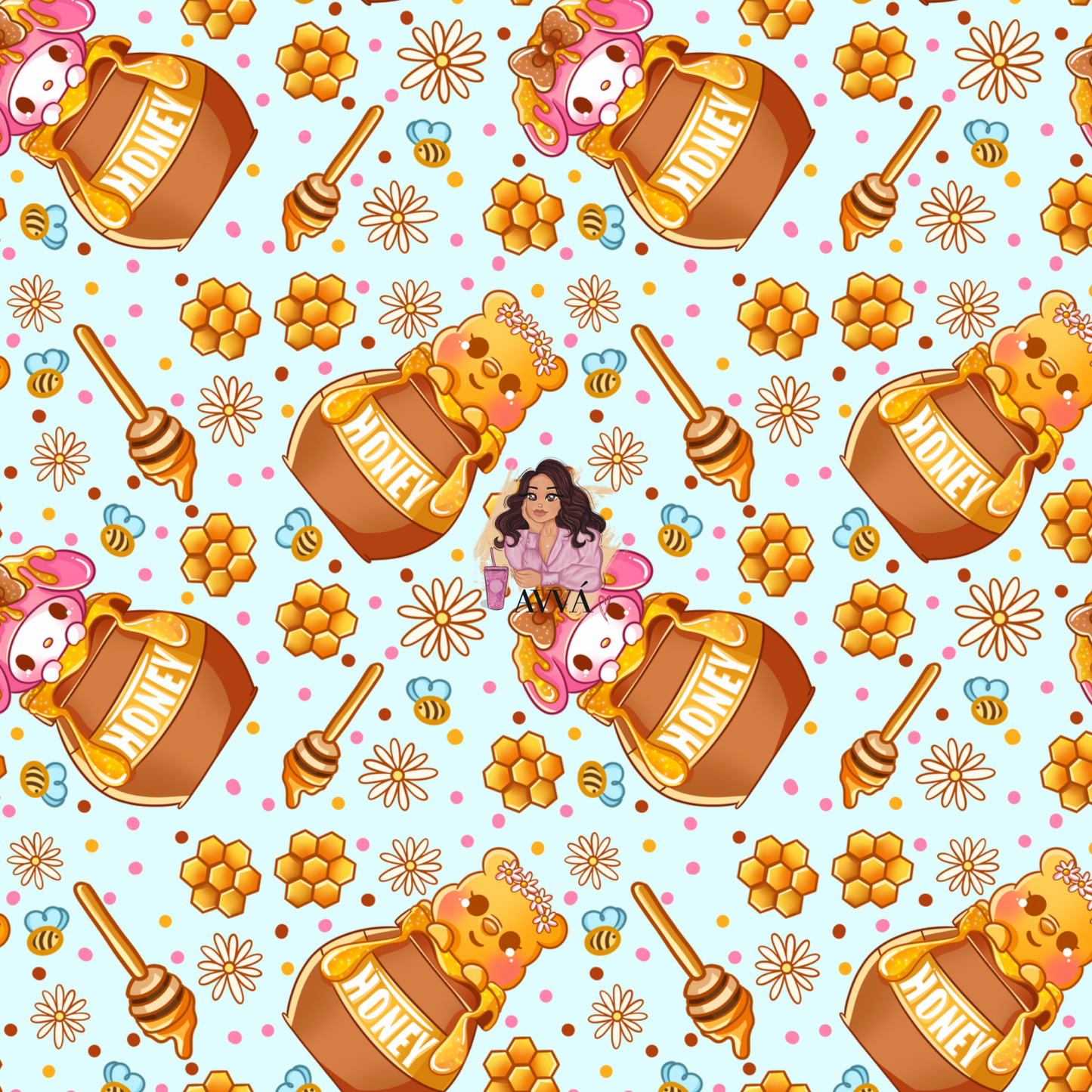 Bunny Honey  - Vinyl + Decal/Wrap Set