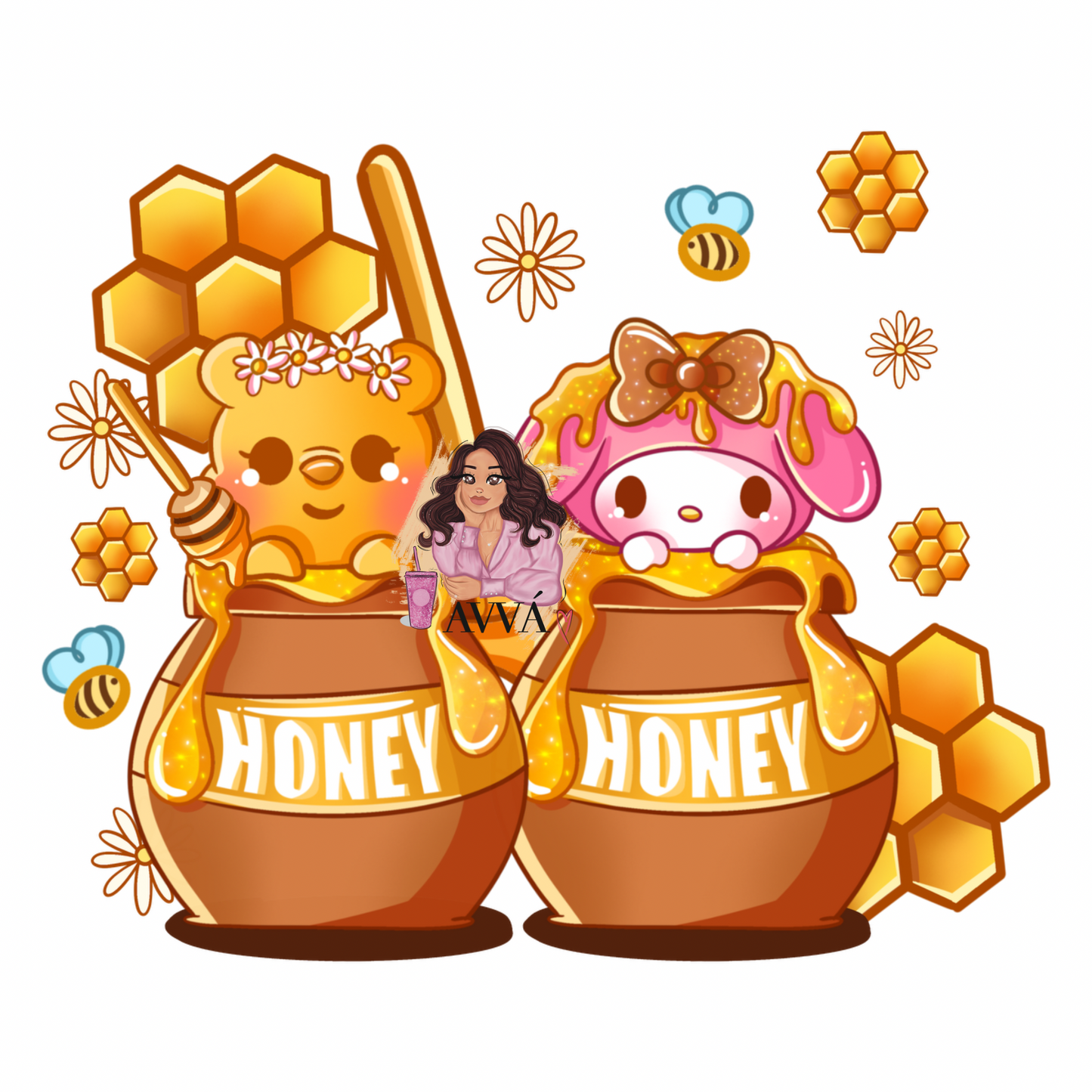 Bunny Honey  - Vinyl + Decal/Wrap Set