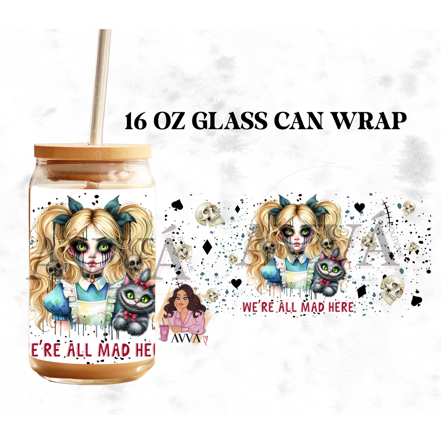 EXCLUSIVE We’re All Mad Here - Vinyl + Decal + Wrap