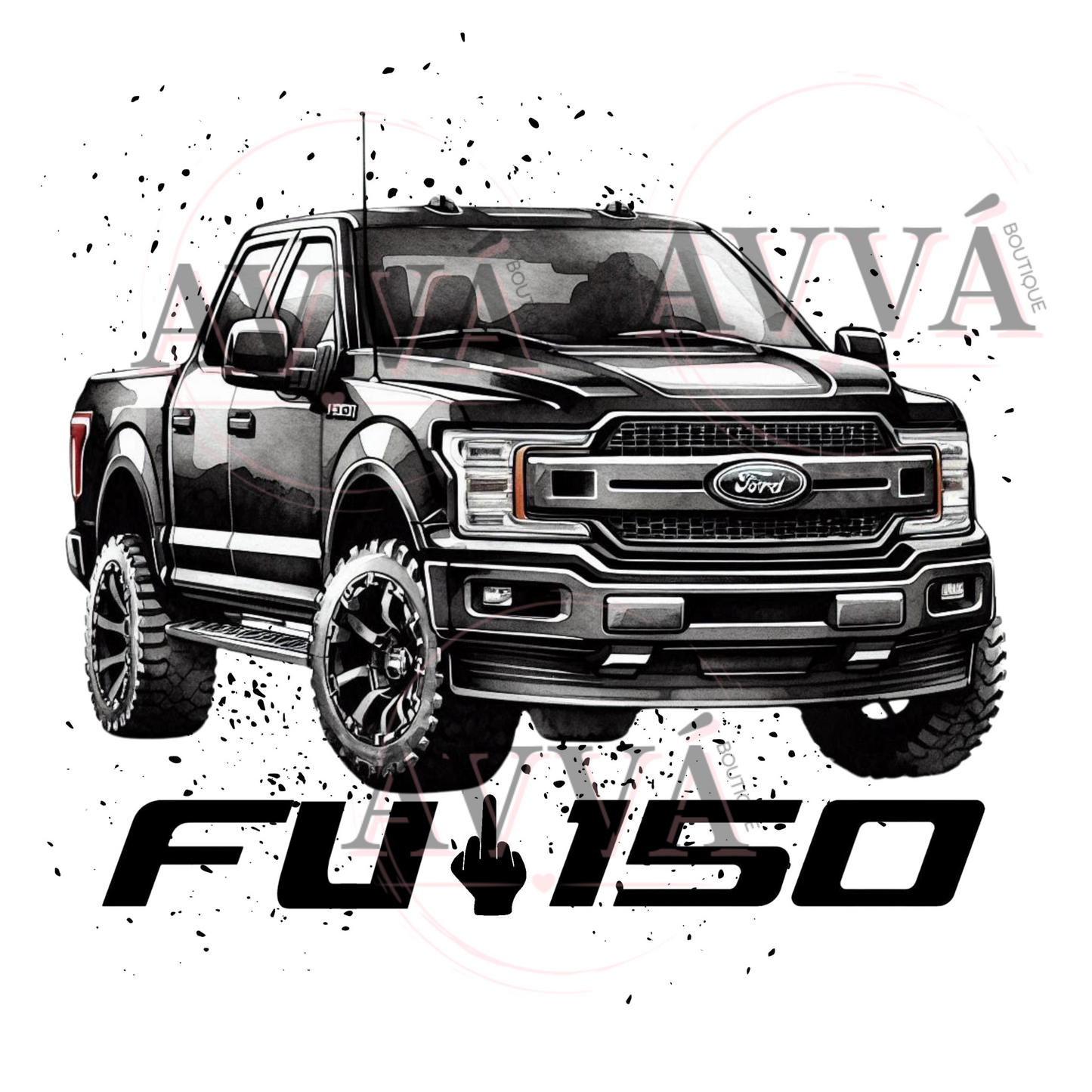 EXCLUSIVE FU-150 - Vinyl + Decal + Wrap