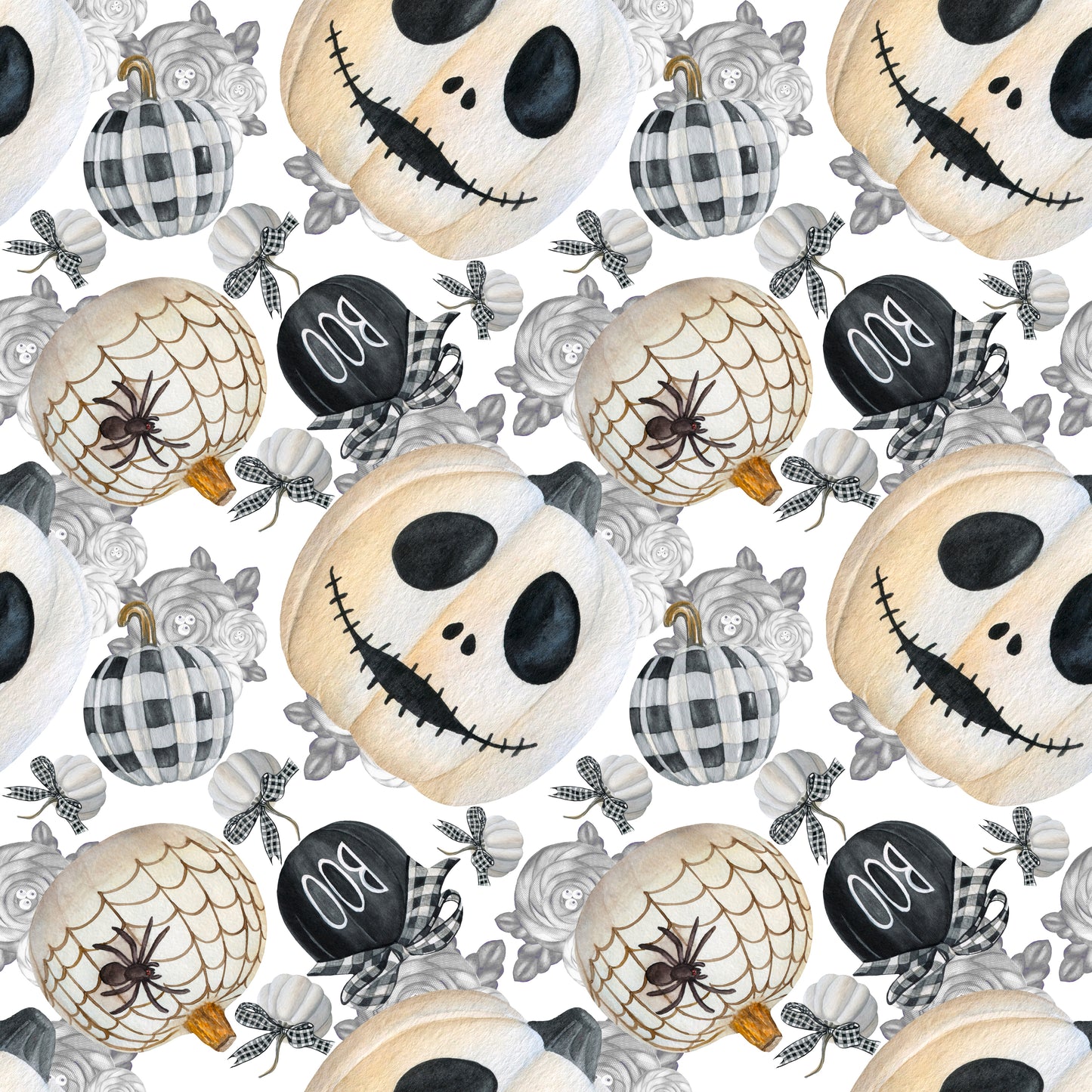 Jack Pumpkins and Bows