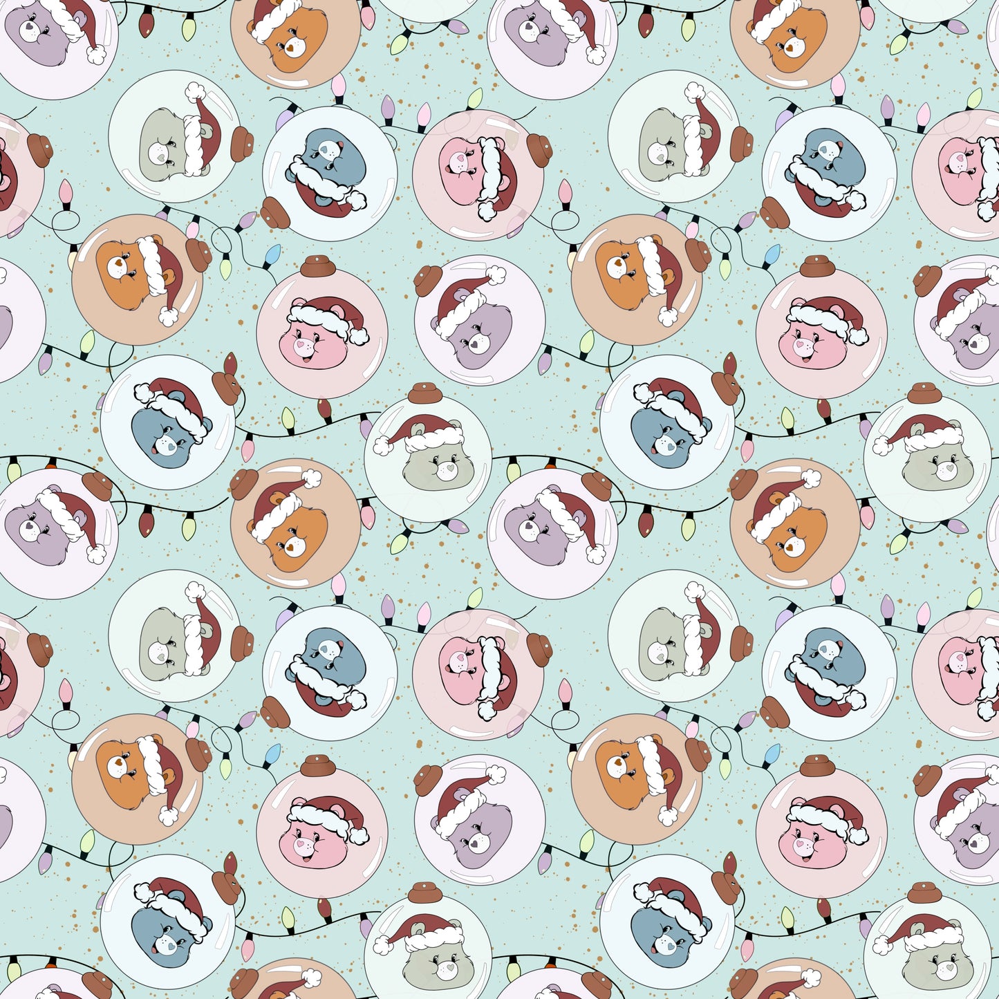 Christmas Bears and Lights