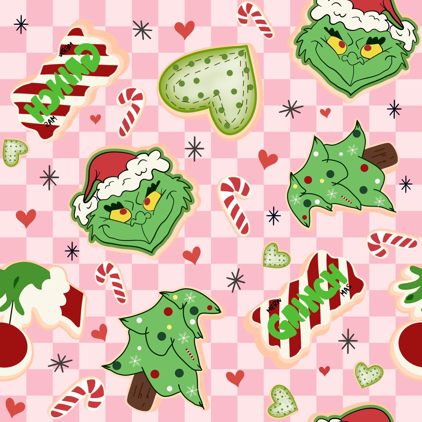 Pink Checkered G Man