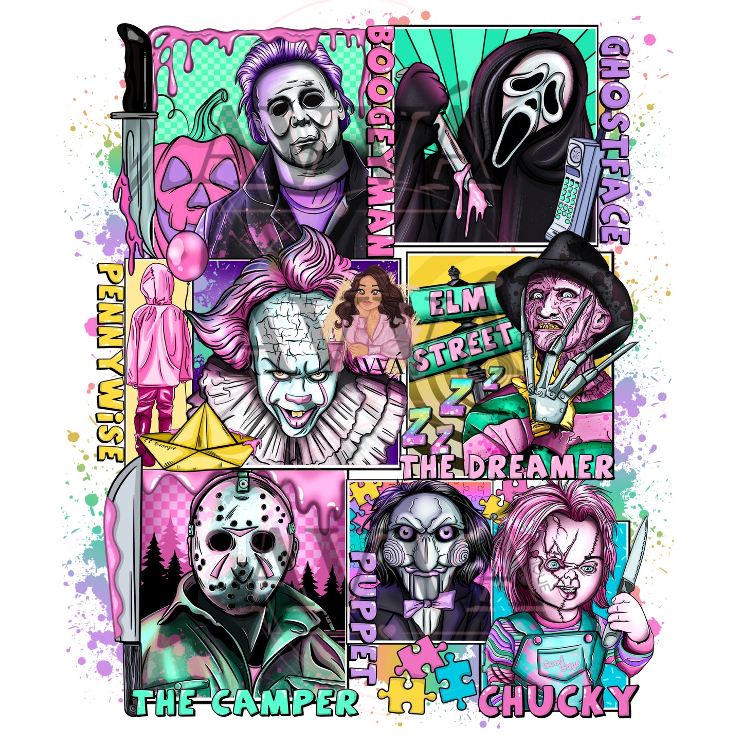 684 - Killer Crew Pastel - Decal
