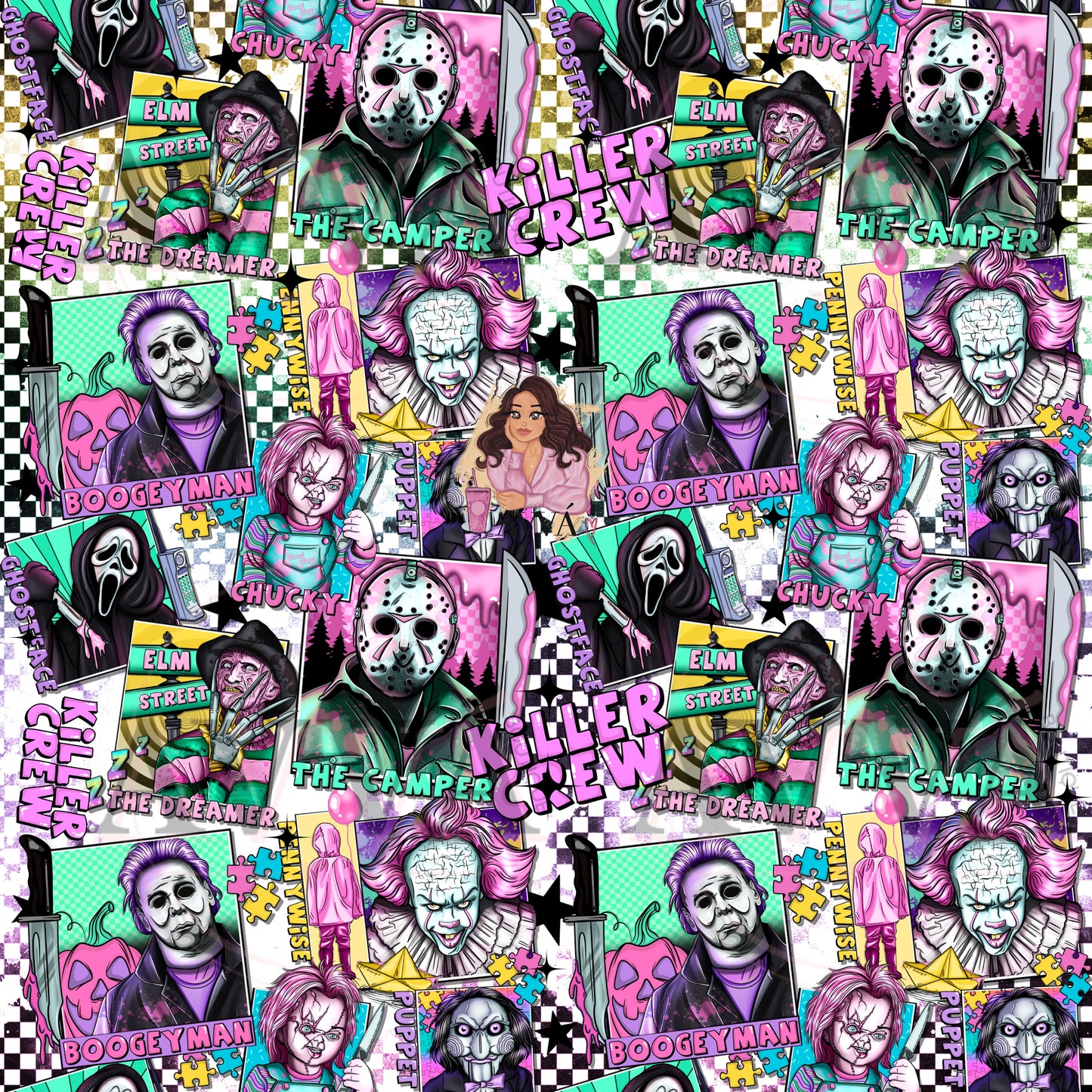 Killer Crew Pastel - Vinyl + Decal