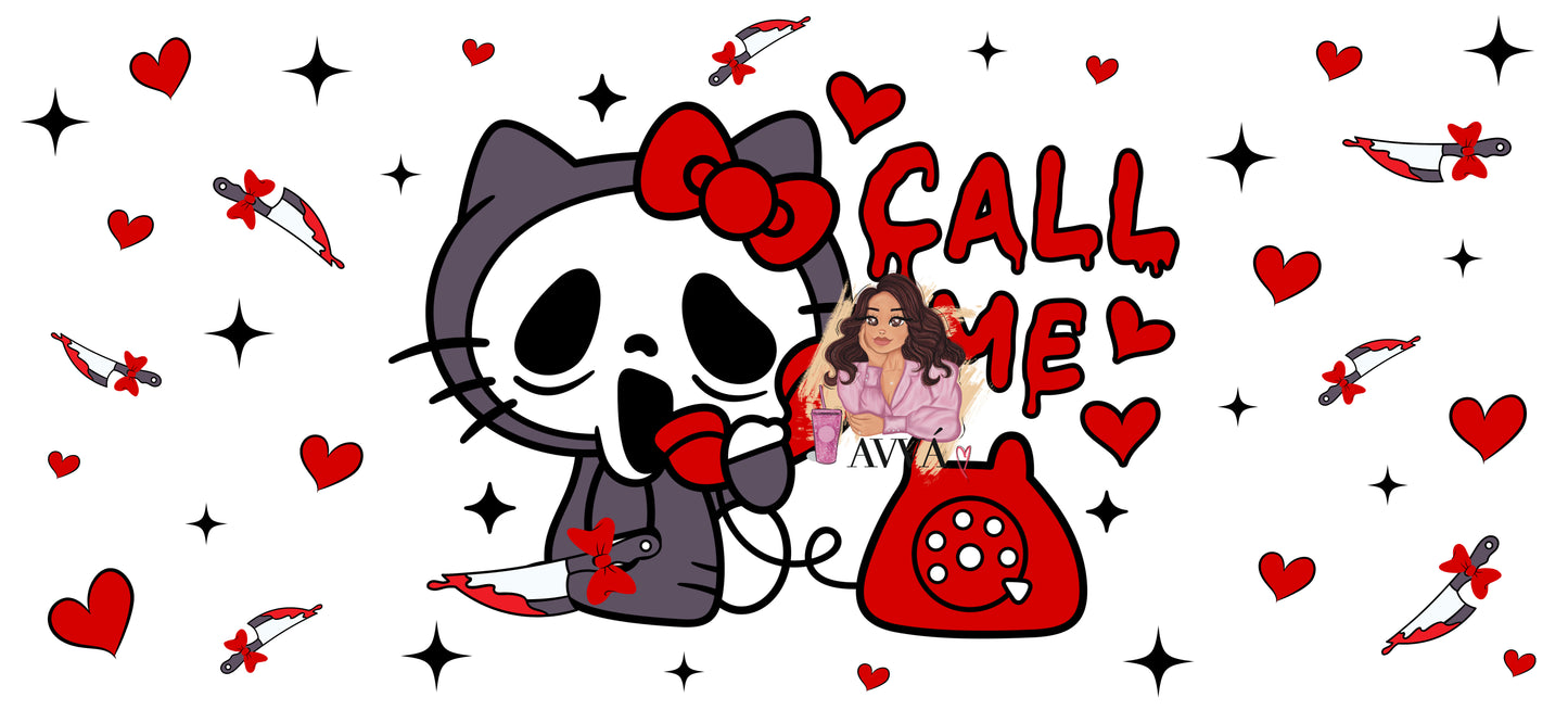 616 - Kitty Call Me Scream Wrap