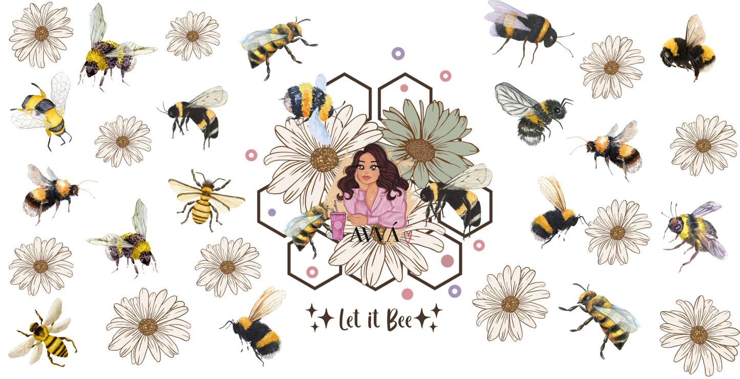 118 - Let it Bee UV DTF