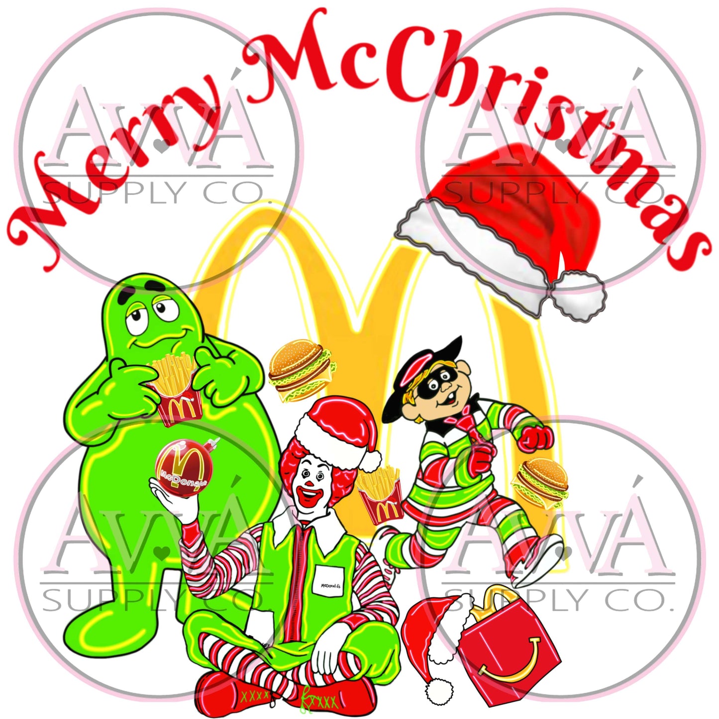739 - Merry McChristmas - Vinyl + Wrap + Decal