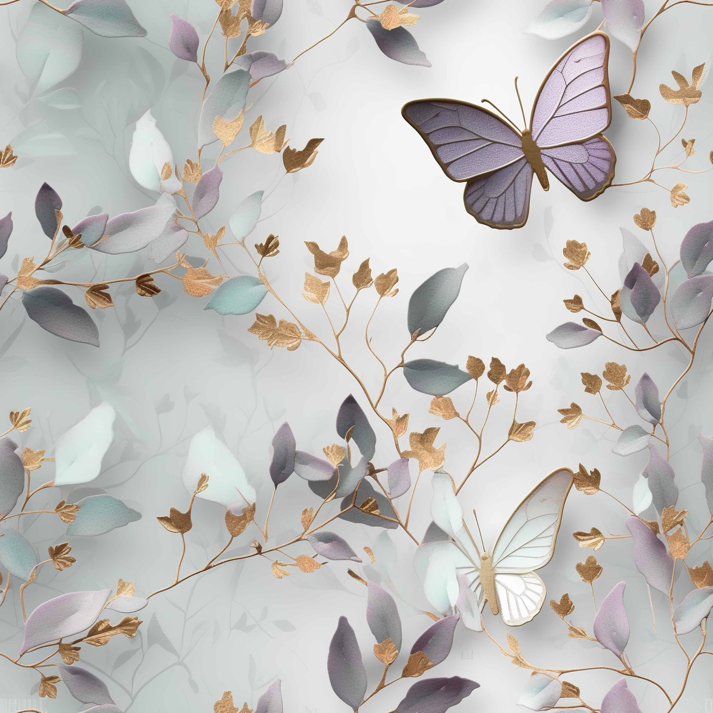 Monarch Butterflies Floral 3D Tumbler Wrap